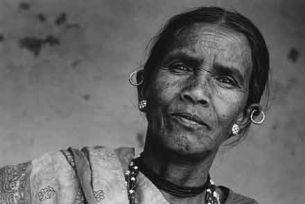 Sukhibai,Baiga Woman,India,gelatin silver print