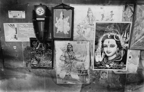 The Wall,Varanasi,gelatin silver print