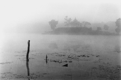 Mrauk U,Burma,landscape,Mrauk U Lake,gelatin silver print