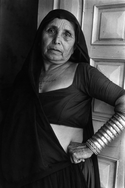 Rabari Woman,Patan,Gujarat,India,gelatin silver print