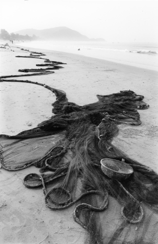Fishing Net,Agonda Beach,Goa India,Landscape,gelatin silver print